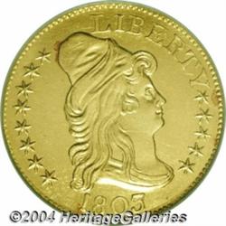 1803/2 $5 Unc Details, Burnished, NCS.