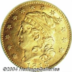 1813 $5 AU Details, Edge Damage, NCS. B. 1-A,