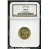 Image 1 : 1879-S $5 MS62 NGC. Bright luster stands out