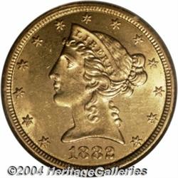 1882-CC $5 MS60 Details, Improperly Cleaned,