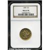Image 1 : 1895 $5 MS61 Prooflike NGC. A well struck and
