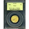 Image 1 : 1909 $5 MS64 PCGS. An exceptionally sharp and