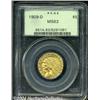 Image 1 : 1909-D $5 MS63 PCGS. A beautiful type