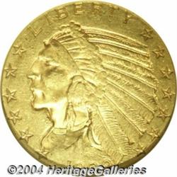 1909-O $5 AU58 NGC. The 1909-O is an absolute