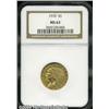Image 1 : 1910 $5 MS62 NGC. Appearing slightly finer
