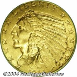 1914-D $5 MS63 PCGS. A surprisingly scarce