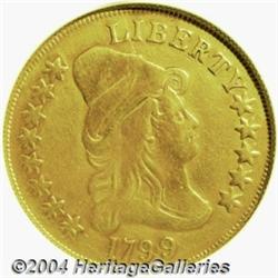 1799 $10 Large Stars Obverse--Repaired,