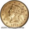 Image 1 : 1878 $10 MS64 PCGS. Production of Eagles at