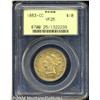 Image 1 : 1883-CC $10 VF25 PCGS. Variety 1-C. Softly