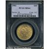 Image 1 : 1901 $10 MS64 PCGS. A sharply struck and