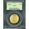 Image 1 : 1903-S $10 MS63 PCGS. Well struck with deep