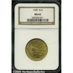 1909 $10 MS62 NGC. The 1909 is one of the