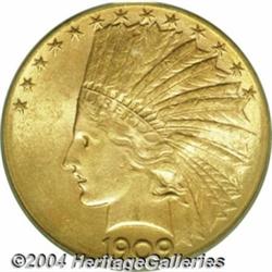 1909-D $10 MS63 PCGS. The 1909-D is an