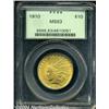 Image 1 : 1910 $10 MS63 PCGS. Satiny and well frosted