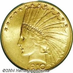 1910-S $10 MS64 PCGS. Ex: Kutasi Collection.