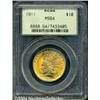 Image 1 : 1911 $10 MS64 PCGS. Rich orange and lilac