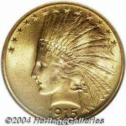 1915 $10 MS65 NGC. While one of the more