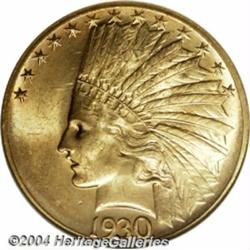 1930-S $10 MS63 ANACS. The 1930-S Eagle