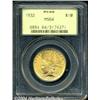 Image 1 : 1932 $10 MS64 PCGS. Quite clean for the grade