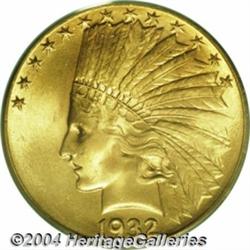 1932 $10 MS65 PCGS. Creamy and smooth over the