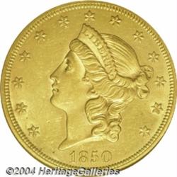 1850 $20 MS62 NGC. As mentioned above, the