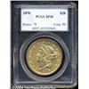 Image 1 : 1870 $20 XF45 PCGS. A challenging Philadelphia