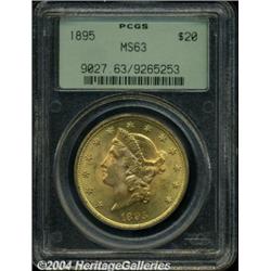 1895 $20 MS63 PCGS. One of the more available
