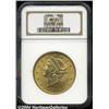Image 1 : 1896 $20 MS63 NGC. Sharply impressed, with