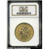 Image 1 : 1898 $20 MS61 NGC. Attractive golden color and