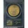 Image 2 : 1898 $20 MS62 PCGS. Fully struck and highly
