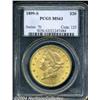 Image 1 : 1899-S $20 MS63 PCGS. Boldly struck with