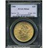 Image 1 : 1900 $20 MS64 PCGS. A lovely type coin with