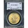 Image 1 : 1900 $20 MS64 PCGS. Sharply struck with bright