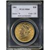 Image 1 : 1901 $20 MS64 PCGS. Bright mint luster and