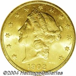 1902-S $20 MS63 NGC. Although the quality of