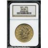 Image 1 : 1903 $20 MS63 NGC. Satiny surfaces underlie