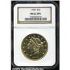 Image 1 : 1904 $20 MS62 Deep Mirror Prooflike NGC. An