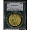 Image 1 : 1904 $20 MS64 PCGS. A lovely near-Gem that has
