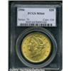 Image 1 : 1904 $20 MS64 PCGS. Bright golden luster, a
