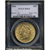 Image 1 : 1904 $20 MS64 PCGS. Nicely struck, with