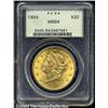 Image 1 : 1904 $20 MS64 PCGS. Radiant lemon-gold color