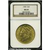 Image 1 : 1904 $20 MS64 NGC. Sharply impressed with