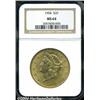 Image 1 : 1904 $20 MS64 NGC. The minimally marked,