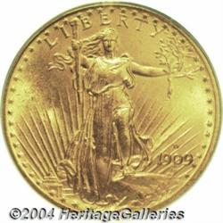 1904 $20 MS65 NGC. An exquisite Gem that is