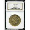 Image 1 : 1904-S $20 MS64 NGC. Rich reddish-golden color