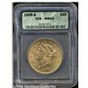 Image 1 : 1905-S $20 MS62 ICG. A sharply struck and