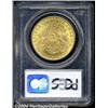 Image 2 : 1907-D $20 MS62 PCGS. Appealing olive and