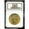 Image 1 : 1907-S $20 MS61 NGC. Excellent color and