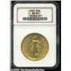 Image 1 : 1907 $20 Arabic Numerals MS62 NGC. Medium