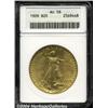 Image 1 : 1909 $20 AU58 ANACS. This piece represents